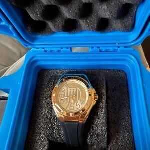 Technomarine Gold and Black Watch